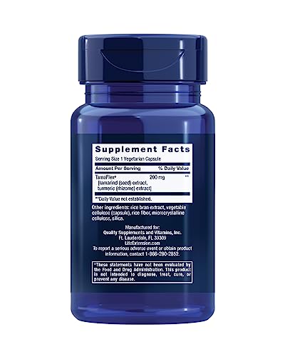 Life Extension Joint Mobility, relieves Minor Knee discomfort & Improves Range of Motion, Turmeric & Tamarind, Gluten-Free, Non-GMO, Vegetarian, 60 Capsules Life ExtensionAu supplements