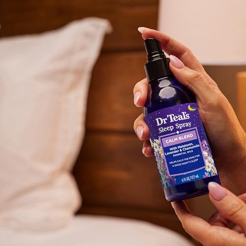 Dr Teal's Sleep Spray with Melatonin & Essential Oil Blend, 6 fl oz (Pack of 3) Dr Teal'sAu supplements