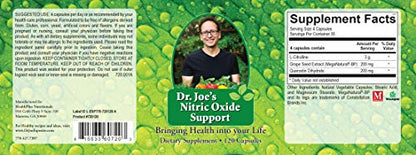 Dr. Joe's Nitric Oxide Support - L-Citrulline 3g per Serving Dr. Joe'sUS supplements