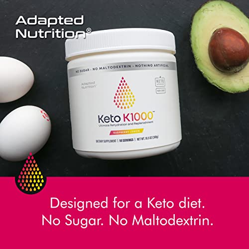 Hi-Lyte Keto K1000 Electrolyte Powder | Raspberry Lemon | Hydration Supplement Drink Hi-LyteUS supplements