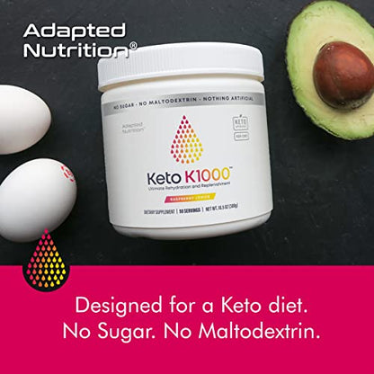 Hi-Lyte Keto K1000 Electrolyte Powder | Raspberry Lemon | Hydration Supplement Drink Hi-LyteUS supplements