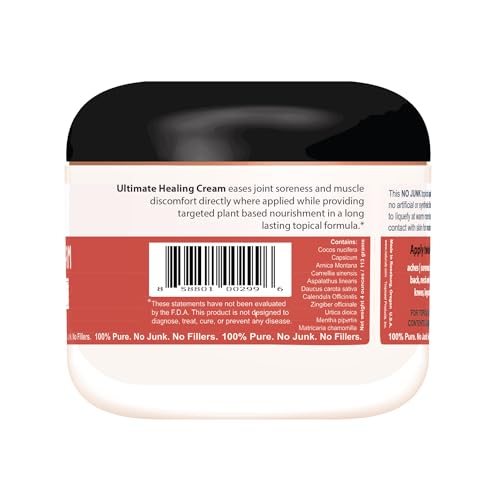 Naturulz Ultimate Healing Cream 4 Ounce Fast-Acting Topical for Backs, Knees, Shoulders, Muscles NaturulzAu supplements