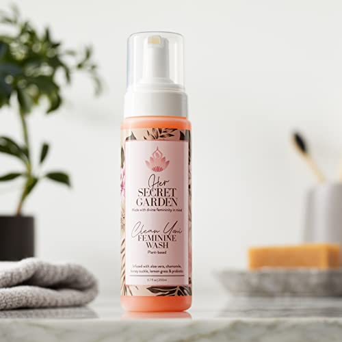 Her SECRET GARDEN - Clean Yoni - Feminine Wash, Gentle Cleanse, Remove Odor, Promotes Healthy pH Her SECRET GARDENAu supplements