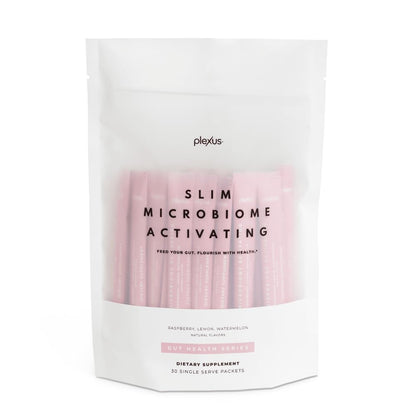 Plexus Slim Microbiome Pink Drink Mix, 30 Servings (Raspberry, Lemon, and Watermelon GenericUS supplements