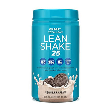GNC Total Lean | Lean Shake 25 Protein Powder | High-Protein Meal Replacement Shake GNCUS supplements