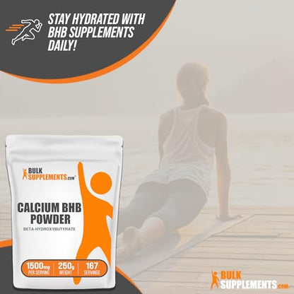 BulkSupplements.com Calcium BHB Powder - Beta-HydroxyButyrate Powder, BHB Supplement BULKSUPPLEMENTS.COMUS supplements