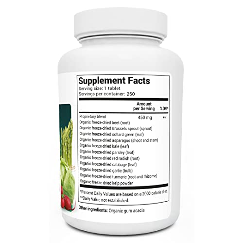 Dr. Berg's Greens Superfood Cruciferous Vegetable Tablets - Vegetable Supplements Dr. Berg NutritionalsUS supplements