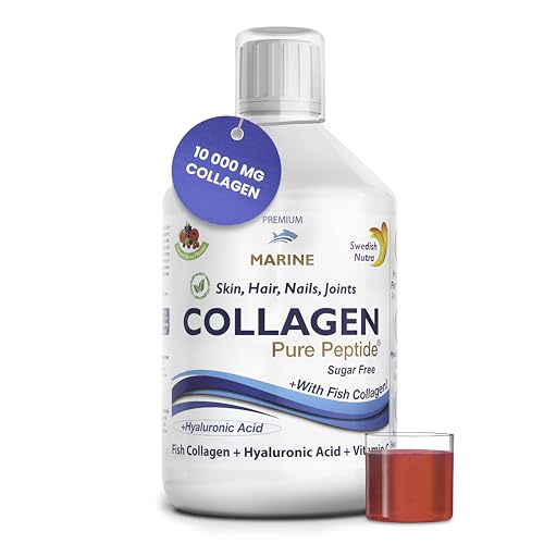 Swedish Nutra Liquid Marine Collagen - Sugar Free Berry Flavour | Minimize Fine Lines, Wrinkles & Improve Skin Elasticity Swedish NutraAu supplements