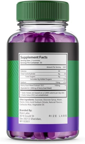 VirilPlex XL Male Performance Gummies, Premium Formula for Health and Wellbeing, VirilPlex XL for Men Gummys to Deliver Peak Performance Benefits, VirilPlexXL Gomitas (60 Gummies) rize labsAu supplements