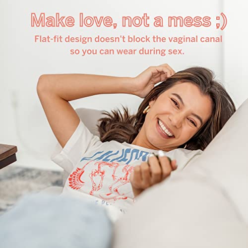 Pixie Cup 2 Menstrual Discs - Most Comfortable Reusable Period Discs - Removable Stem Pixie CupAu supplements