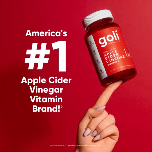 Goli Nutritional Supplement, Apple Cider Vinegar Gummy Vitamins - 300 Count - Vitamins B GoliUS supplements