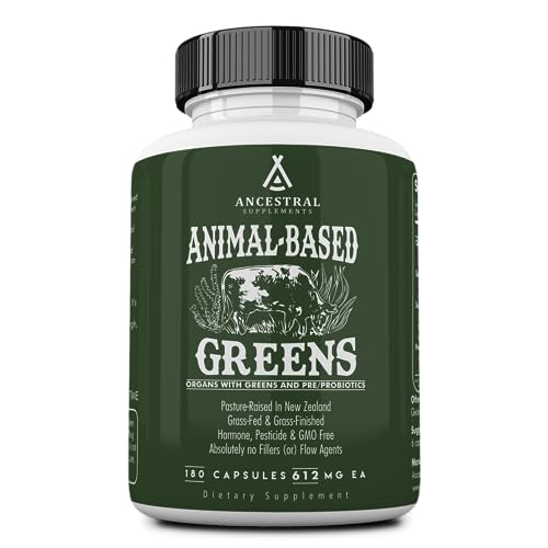 Ancestral Supplements Greens Powder Capsules, Organic Superfood Ancestral SupplementsUS supplements