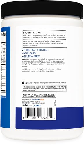 Nutricost Stim-Free Pre-Workout, 30 Servings (Blue Raspberry) - Caffeine Free, Stimulant NutricostAu supplements