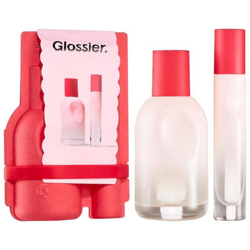 Glossier You Limited Edition Eau de Parfum Holiday Gift Set - Full Size Spray (1.7oz / 50ml) and Travel Size Rollerball (0.27oz / 8ml) GlossierAu supplements