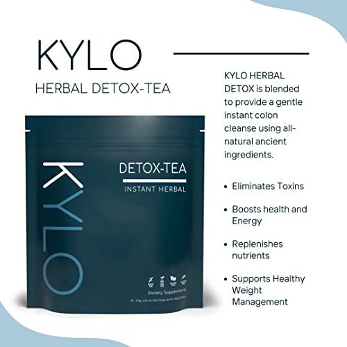 KYLO Instant Herbal Detox Tea - Support for Weight Management (30 Single-Serve Sticks) KYLOUS supplements