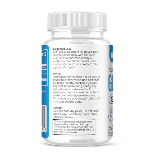 Glutathione Capsules Skin Whitening, Collagen, Unreduced Glutathione Skin Whitening LidoqueUS supplements