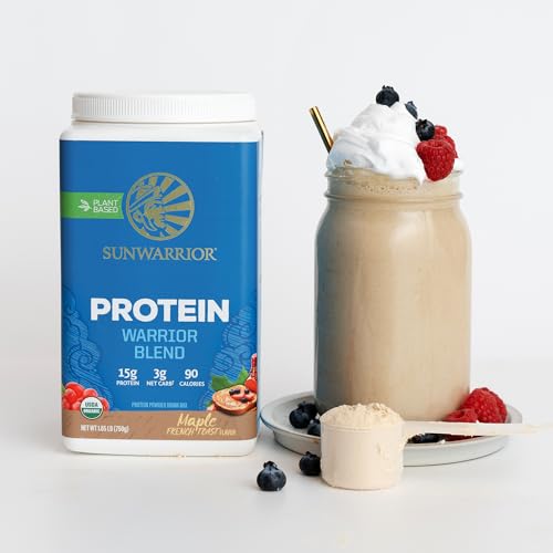 Sunwarrior Vegan Organic Protein Powder Plant-Based | BCAA Amino Acids Hemp Seed SunwarriorUS supplements