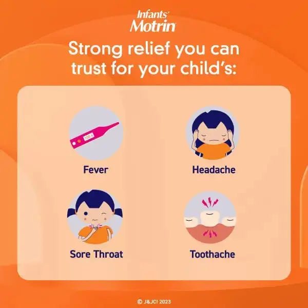 Motrin and Zarbee’s Essentials for Infants Infants' Concentrated Liquid Medicine Drops with Ibuprofen and Zarbee's Baby Coughⱡ Syrup + Immune with Organic Agave + Zinc MotrinAu supplements
