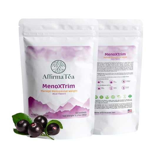 AffirmaTea’s MenoXTrim MAX ACAI Flavor | Menopause Weight & Metabolism Management AffirmaTeaAu supplements