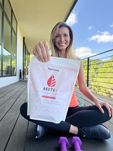 Natrava Beets+ | Organic Beet Root Powder, Vitamins, and Prebiotics | Supports Healthy NatravaAu supplements