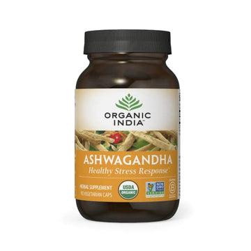 ORGANIC INDIA Ashwagandha Herbal Supplement - Vegan, Gluten-Free, Kosher ORGANIC INDIAAu supplements