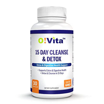 O!VITA 15-Day Cleanse and Detox Supports Digestive and Colon Health, Special Formula O!VITAUS supplements