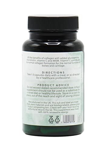 Collagen Extra Capsules | Collagen with Glucosamine, Chondroitin & Vitamin C G&G VitaminsUS supplements