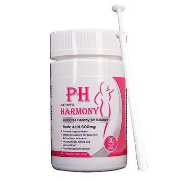 N'More Harmony 600MG Vaginal Suppositories Yeast Infection + 1 Suppository Applicator BV N'MoreAu supplements