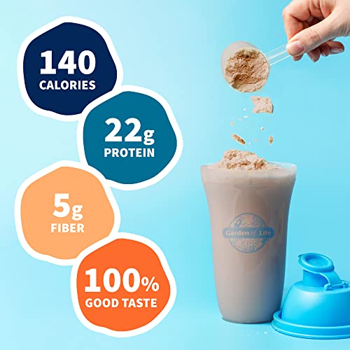 Garden of Life Vegan Protein Powder - 22g Raw Plant Protein, BCAAs, Probiotics Garden of LifeUS supplements