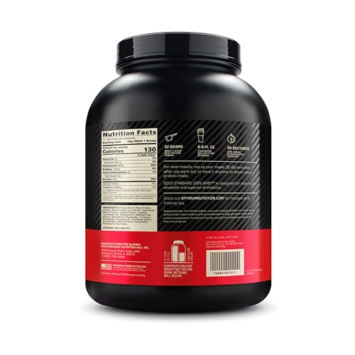 Optimum Nutrition Gold Standard 100% Whey Protein Powder, Coffee, 5 Pound Optimum NutritionUS supplements