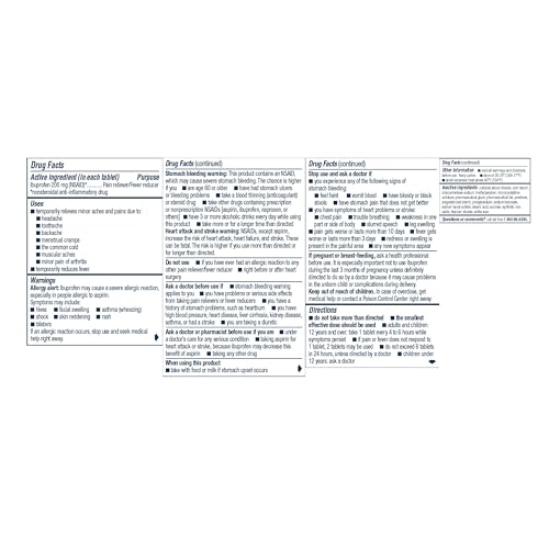 Advil Pain Reliever and Fever Reducer, Ibuprofen 200mg for Pain Relief - 24 Coated Tablets AdvilAu supplements