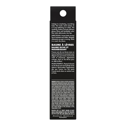 e.l.f. Glow Reviver Melting Lip Balm, Hydrating Tinted Lip Balm For A Glossy Finish & Soft, Supple Lips, Vegan & Cruelty-Free, Blackberry Sorbet e.l.f.Au supplements