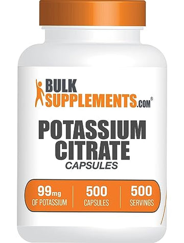 BulkSupplements.com Potassium Citrate Capsules - Potassium Supplement, Potassium BULKSUPPLEMENTS.COMUS supplements