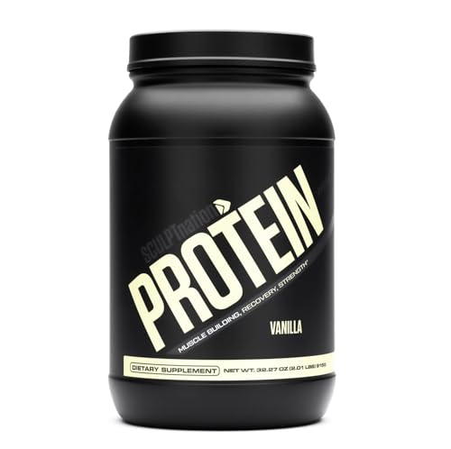 Sculpt Nation by V Shred Protein Powder (Vanilla) - Premium Whey Protein Powder Sculpt NationUS supplements