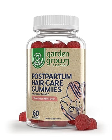 Womens Postpartum Hair Loss Gummies - Formuated for Postnatal Hair Care, Growth Garden Grown EssentialsAu supplements