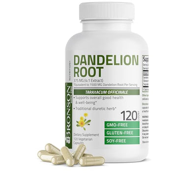 Bronson Dandelion Root High Potency Supplement, Supports Overall Good Health & Well BronsonAu supplements