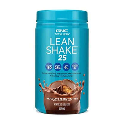 GNC Total Lean | Lean Shake 25 Protein Powder | High-Protein Meal Replacement Shake GNCUS supplements