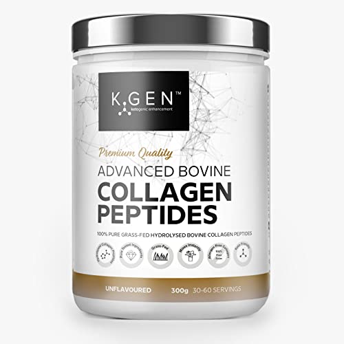 K-GEN Bovine Collagen Powder with Premium Quality Ingredients – Pure Hydrolysed Grass-Fed Bovine Collagen K GEN ketogenic enhancementAu supplements