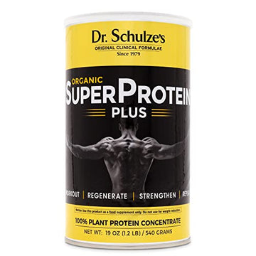 Dr. Schulze's | SuperProtein Plus | 100% Plant Protein Concentrate | Organic Powder Mix Dr. Schulze'sUS supplements