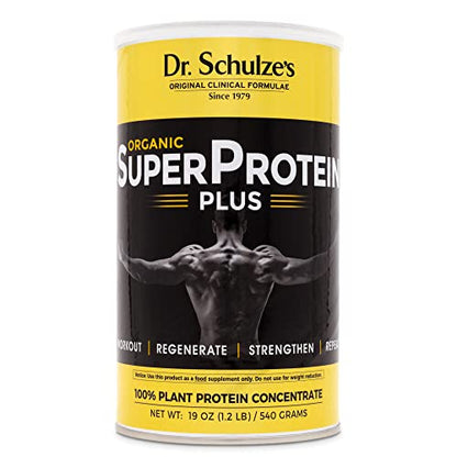 Dr. Schulze's | SuperProtein Plus | 100% Plant Protein Concentrate | Organic Powder Mix Dr. Schulze'sUS supplements