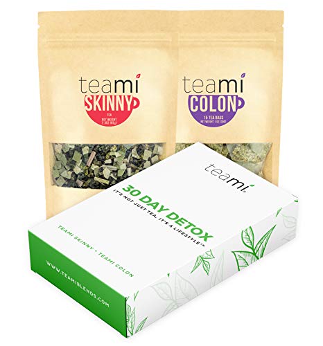 Teami® 30-Day Detox Tea Pack: All-Natural Teatox Kit with Teami Skinny & Teami Colon TeamiAu supplements