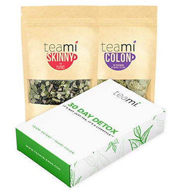 Teami® 30-Day Detox Tea Pack: All-Natural Teatox Kit with Teami Skinny & Teami Colon TeamiAu supplements
