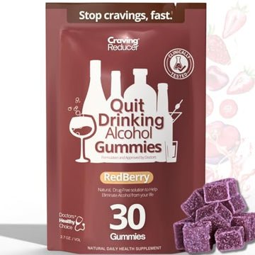 Craving Reducer Gummies to Help Stop The Urge Naturally, Works Fast, Gluten-Free Drop The CravingAu supplements