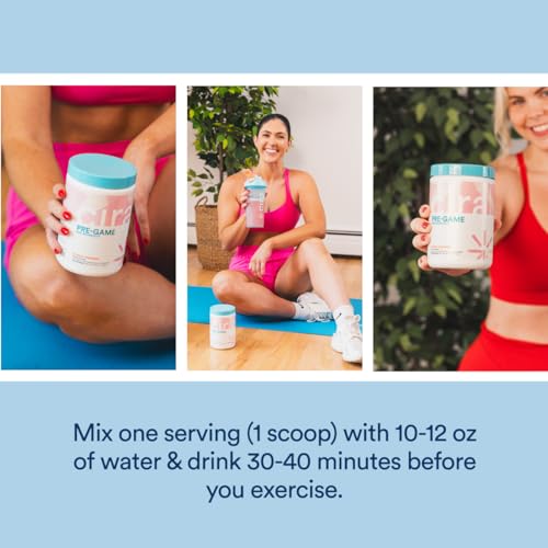 Cira Pre-Game Pre Workout Powder for Women - Preworkout Energy Supplement for Nitric CiraAu supplements