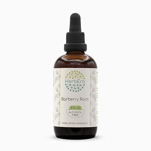 Barberry Root B120 Alcohol-Free Herbal Extract Tincture, Concentrated Liquid Drops Natural Barberry HerbEraAu supplements