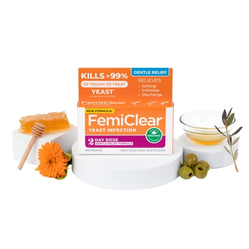 FemiClear Gentle Relief Formula 2 Day Infection Treatment, Gentle Formula for More Sensitive Individuals FemiClearAu supplements
