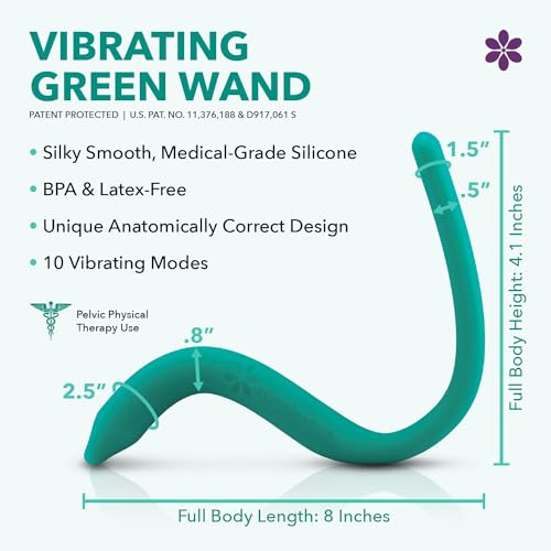 IntimateRose Pelvic Wand with Vibration for Pelvic Muscle Pain Relief - Pelvic Physical Intimate RoseUS supplements