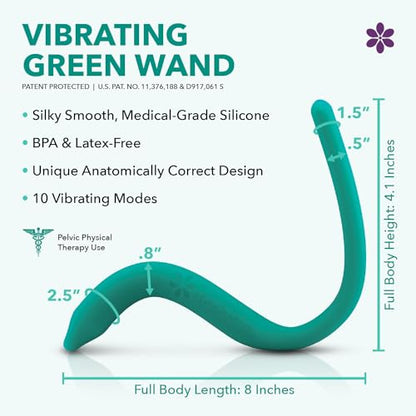 IntimateRose Pelvic Wand with Vibration for Pelvic Muscle Pain Relief - Pelvic Physical Intimate RoseUS supplements