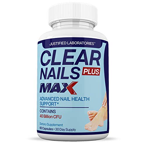 Justified Laboratories (3 Pack) Clear Nails Plus Max Pills 40 Billion CFU Probiotic 60 Caps Justified LaboratoriesUS supplements