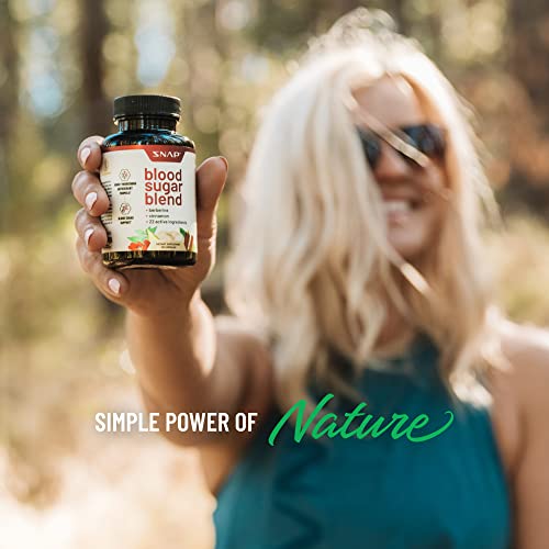 Snap Supplements Blood Sugar Blend - Support Healthy Blood Sugar, 60 Capsules Snap SupplementsUS supplements